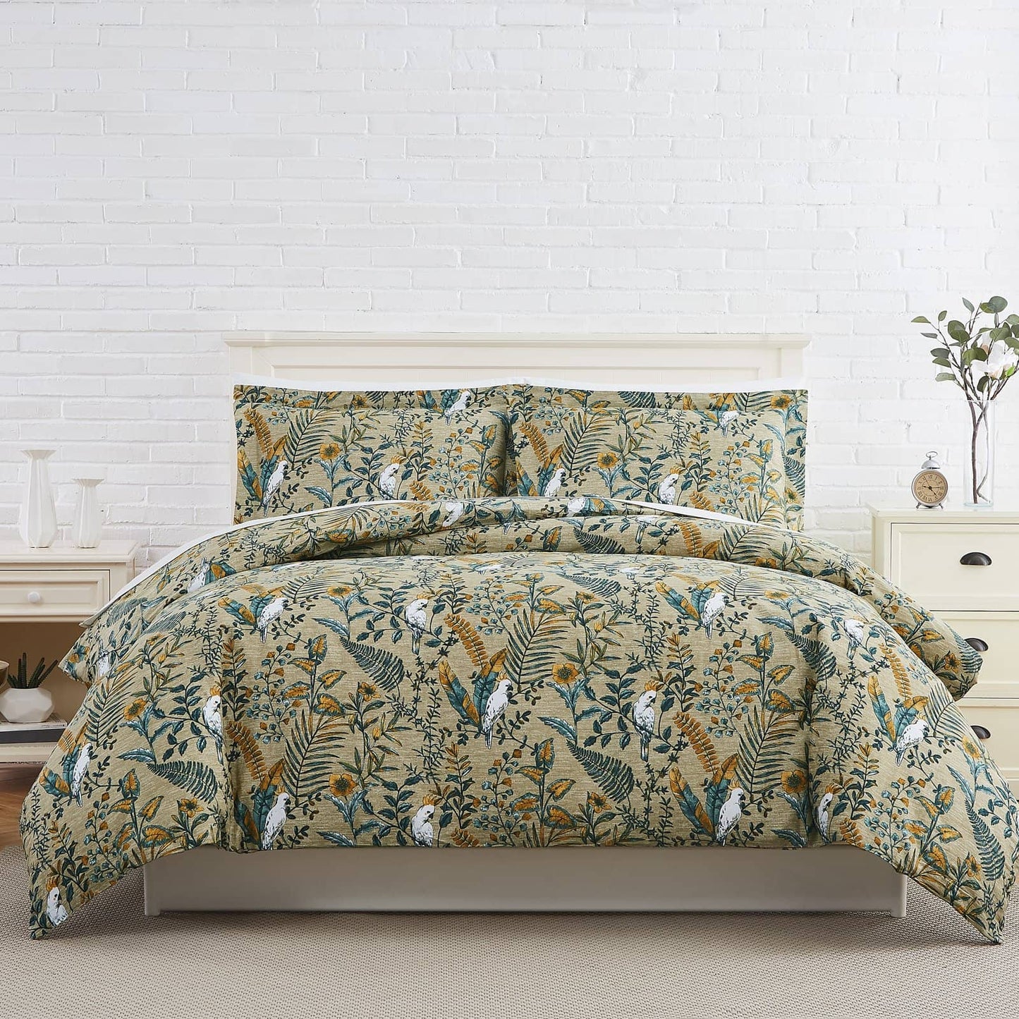 Paradise Duvet Cover, Sand