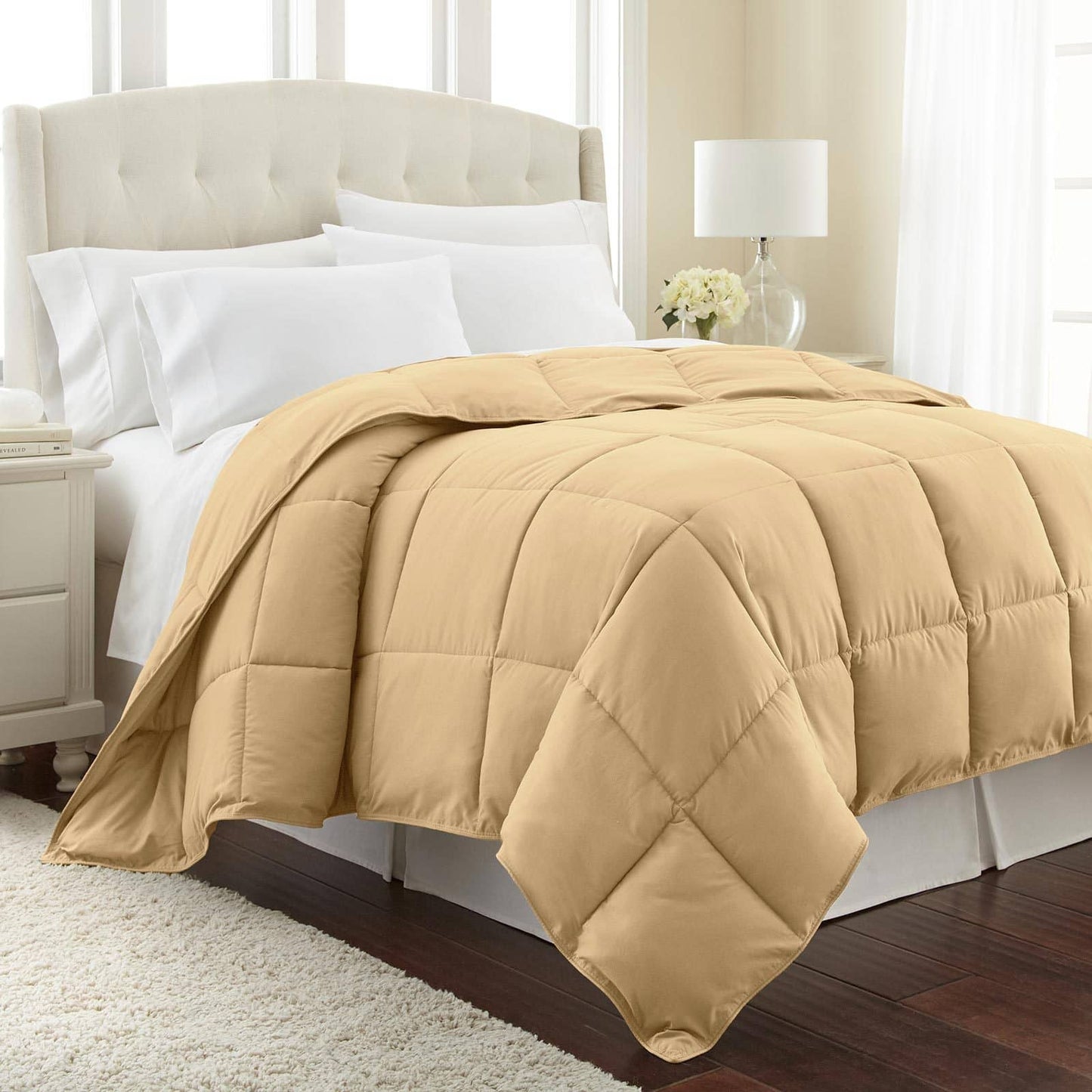 Luxe Down Alternative Comforter, Gold