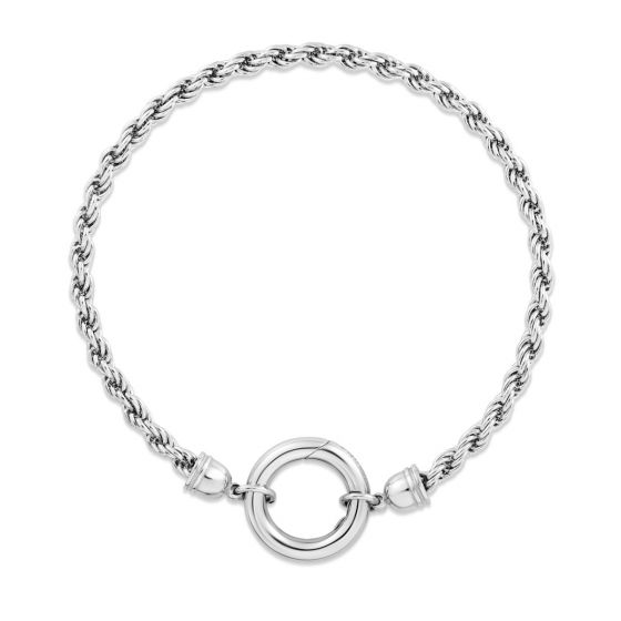 Royal Rope Chain Necklace, 3.4mm