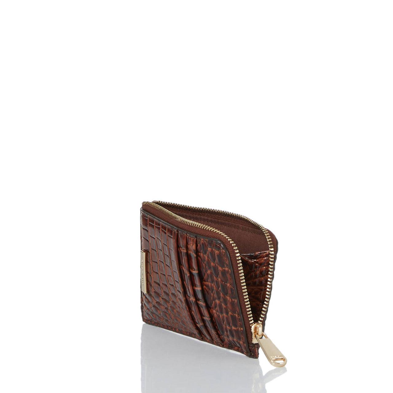 Brahmin Melbourne Collection Lennon Wallet, Pecan