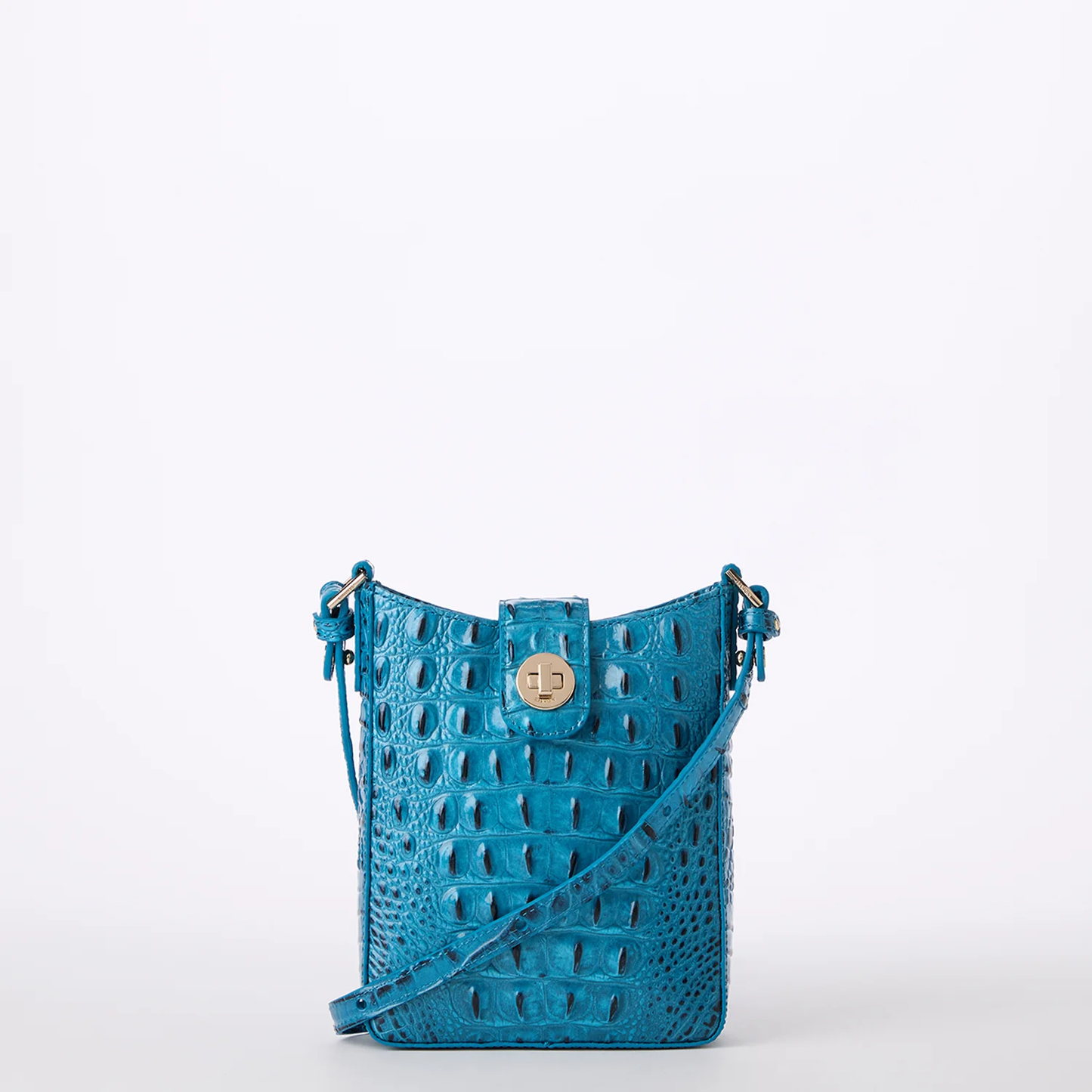 Brahmin Melbourne Collection Marley Crossbody, Vibrant Azure