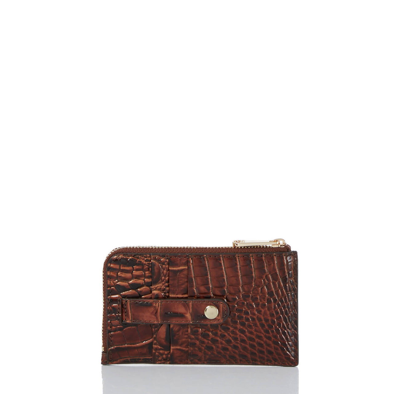 Brahmin Melbourne Collection Lennon Wallet, Pecan